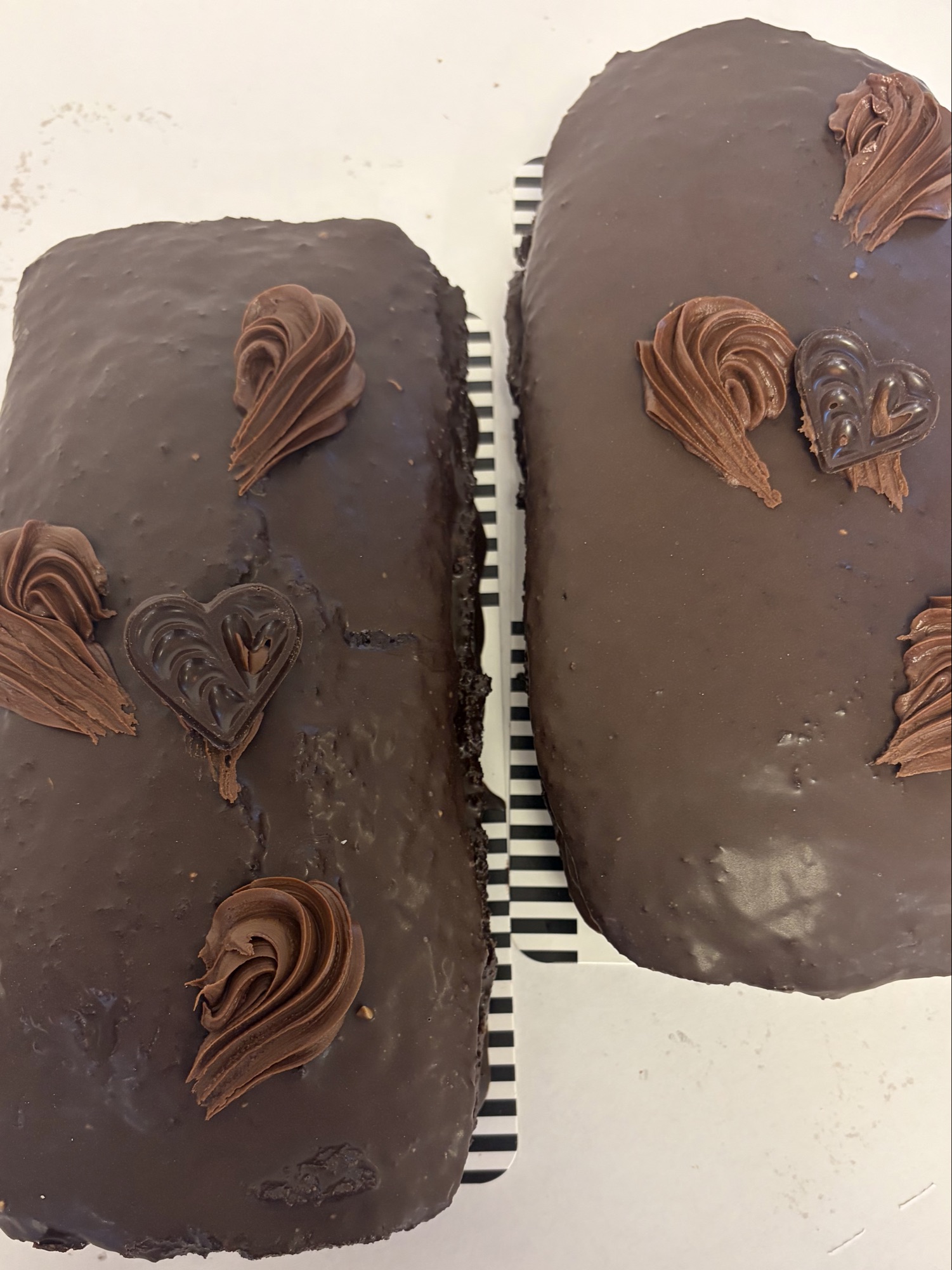 Chokoladekage m. Creme