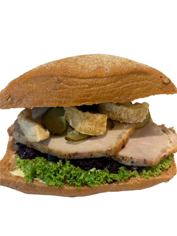 Sandwich Steg & Rødkål